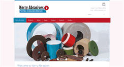 Desktop Screenshot of kerryabrasives.com