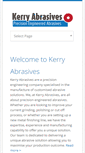 Mobile Screenshot of kerryabrasives.com